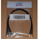 Un par de MCX macho a FME hembra cableados