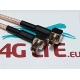 A pair of RP SMA FEMALE to TS-9 Male Angle cable assimbly