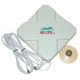 4G LTE dual, con forma de cruz de la Antena de 7dBi con 2 x TS-9 final