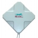 4G LTE dual, la croix-forme de l'Antenne 7dBi avec 2 x TS-9 fin