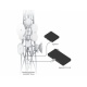 Ubiquiti FC-SM-100 Câble à Fibre optique, Mode Unique,100'