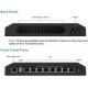 Ubiquiti ToughSwitch PRO 8 con 24V/48V passivo PoE-TS-8