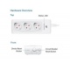 Ubiquiti imf mPower 3 support de l'UE barrette d'Alimentation avec WiFi