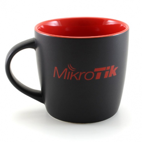 MikroTik Mug Black/Red