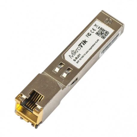 MikroTik RJ45 SFP di 10/100/1000M Rame Modulo