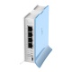MikroTik RouterBoard hAP Lite (RouterOS Level 4) Tower-Form, mit UK-Netzteil
