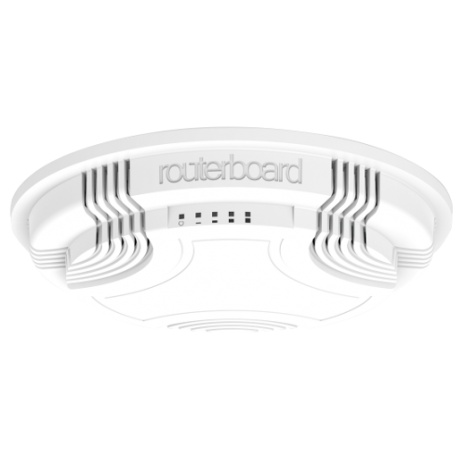MikroTik RouterBoard pac-2 ° Soffitto AP (RouterOS Livello 4) con ALIMENTATORE UK