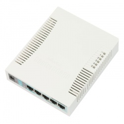 MikroTik RouterBoard 260GS 5 Port Gigabit + SFP Managed Switch with UK Power Supply