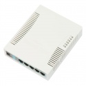 MikroTik RouterBoard 260GS de 5 Puertos Gigabit + SFP Switch Gestionado con el reino unido de Suministro de Energía
