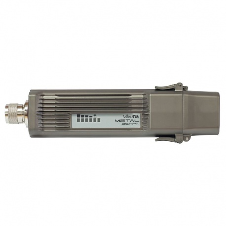 MikroTik RouterBoard Metallo 2SHPn (RouterOS Livello 4) con Iniettore PoE e PSU