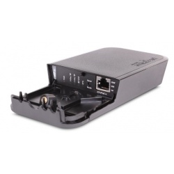 MikroTik RouterBoard wAP ac mit Netzteil RouterOS L4 Schwarz Gehäuse