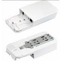 MikroTik RouterBoard wAP de ca con la fuente de alimentación de RouterOS L4 blanco gabinete