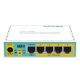 RouterBoard hEX-PoE-lite (RouterOS L4) mit UK-Netzteil