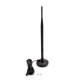 OEM 3G/4G LTE 9dBi Intérieure Antenne Omni CRC9/TS9