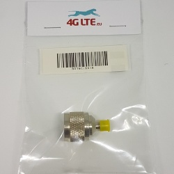 N-Tipo de Clavija Macho toRPSMA Enchufe Hembra Recto Conector del Adaptador de RF