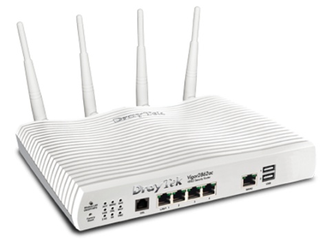 Vigor 2862 AC-K Series VDSL/ADSL Router Firewall