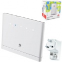 Home set of Huawei B315s-22 4G LTE Router with Wi-Fi Hawei amplifier, booster