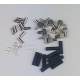 Ein SATZ von 10 x TS9-RA-M-HF-Stecker