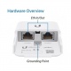 Ubiquiti Ethernet limitatore di Sovratensione Gen2 ETH-SP-G2