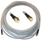 9m SMA Stecker auf SMA Buchse RG58 - weiß