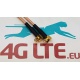 2xCable Assemblée N de Cloison Femelle à MCX Angle Droit Mâle