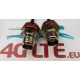 2xCable Assembly RP TNC Bulkhead Female to Right Angle MMCX Male