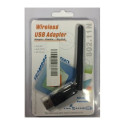 Adaptador USB inalámbrico de 150MBPS 802.11 N, 2.4 GHz