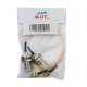 2x Kabel-Montage N-Buchse auf SMA-Buchse