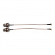 2xCable Assemblea N Paratia Femmina a MCX Maschio ad Angolo retto