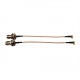 2xCable Asamblea TNC Hembra MCX R/a (M)