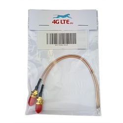 2xCable Montaje SMA Hembra para Abrir