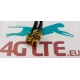 2xCable Assemblée N de Cloison Femelle de SMA Mâle