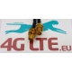 2xCable Montage SMA (F) auf SMA Rechten Winkel (M)