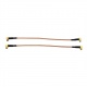2xCable Assembly Right Angle MCX Male to Right Angle MCX Male