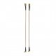 2xCable Assemblea Angolo Destro MCX Maschio a Femmina SMB