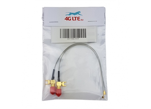 2xCable Asamblea U. FL para PCB SMA Hembra