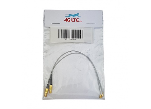 2xCable Assemblea U. FL a Dritto MCX Maschio