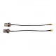 2xCable Assembly N Bulkhead Female to SMA Male