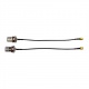2xCable Bulkhead-Montage N-Buchse auf SMA-Stecker