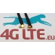 2xCable Assemblage à Angle Droit SMA Mâle à Angle Droit Mâle MMCX