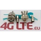 2xBNC Masculino de Crimpar el Conector para el cable RG59