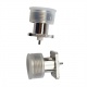 A pair of RF connector N-female-panel