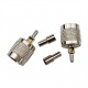 Un par de TNC Macho Conector