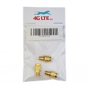 A set of 3 x SMA Male to RP SMA Female Adaptor
