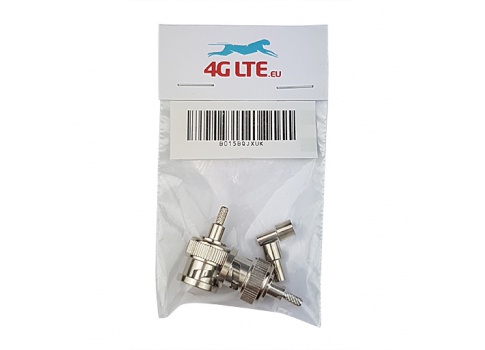 2xBNC Male Crimp Connector for RG59 cable