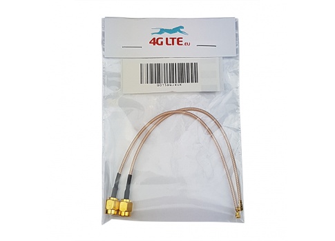 2xCable Assembly SMA male to U.FL