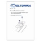 Teltonika Compact Rail DIN Kit pour RUT2xx/RUT5xx/RUT9xx
