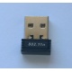 Ralink 5370 mini adaptateur USB Wi-Fi 150 mbps 2,4 Ghz, noir