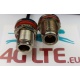 2xCable Montage U. FL auf TNC Bulkhead Female