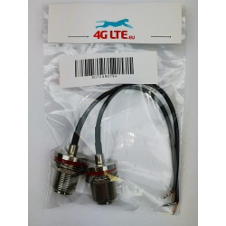 A pair of Cable Assembly N Female to HD